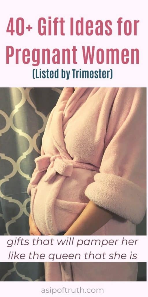 I had no clue what to put on my Christmas list as a new mom when I was pregnant with my first baby. Now that I have two pregnancies under my belt, I know the best thoughtful gift ideas for moms to be. Here are over 40 gift ideas for pregnant women! #giftsforpregnantwomen #giftsfornewmamas #firsttimemoms #christmas2019